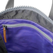 Roka Purple Canfield B Medium Recycled Nylon Backpack