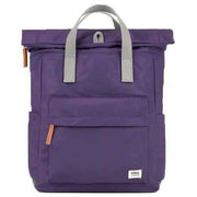 Roka Purple Canfield B Medium Recycled Nylon Backpack