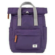 Roka Purple Canfield B Small Recycled Nylon Backpack