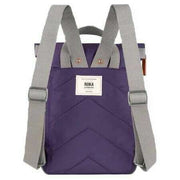 Roka Purple Canfield B Small Recycled Nylon Backpack