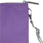 Roka Purple Carnaby XL Recycled Canvas Crossbody Bag