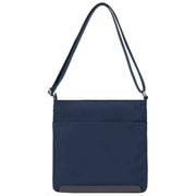 Roka Purple Kennington B Medium Indigo Tonal Recycled Canvas Crossbody Bag