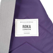 Roka Purple Willesden M XL Recycled Nylon Scooter Bag