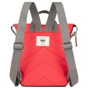 Roka Red Bantry B Small Recycled Nylon Backpack