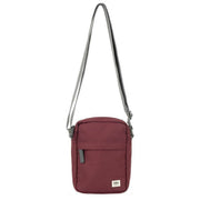 Roka Red Bond Recycled Canvas Crossbody Bag