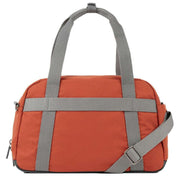 Roka Red Gatwick Small Recycled Canvas Duffle Bag