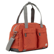 Roka Red Gatwick Small Recycled Canvas Duffle Bag