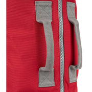 Roka Red Heathrow Large Recycled Canvas Duffle Bag