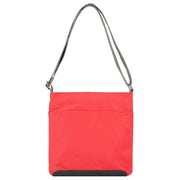 Roka Red Kennington B Medium Recycled Nylon Crossbody Bag