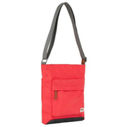 Roka Red Kennington B Medium Recycled Nylon Crossbody Bag