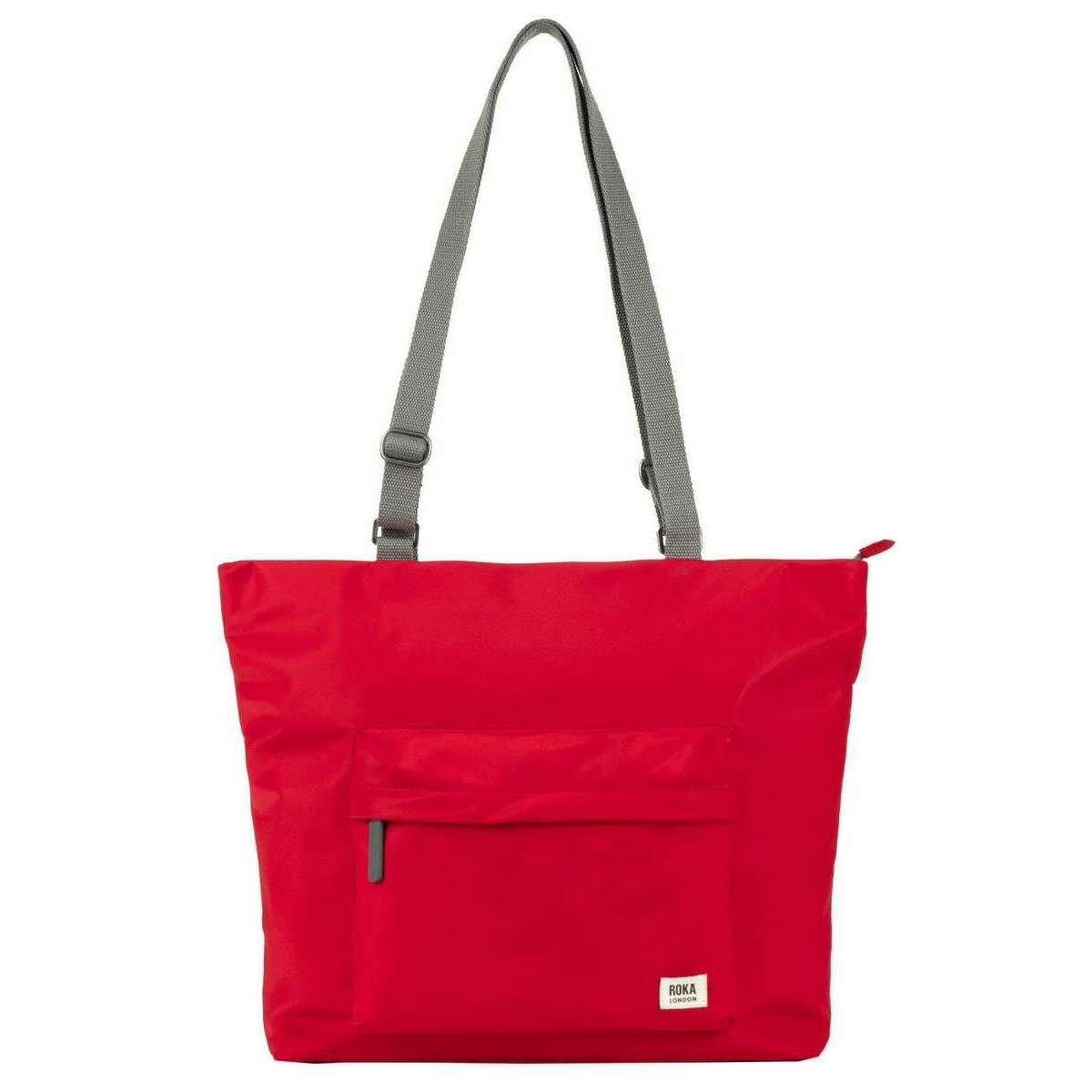 Roka Red Trafalgar B Recycled Nylon Tote Bag | Grahams of Bath