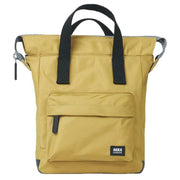 Roka Yellow Bantry B Small Black Label Recycled Nylon Backpack