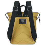 Roka Yellow Bantry B Small Black Label Recycled Nylon Backpack