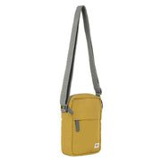 Roka Yellow Bond Recycled Canvas Crossbody Bag