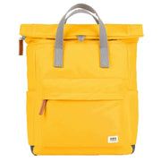 Roka Yellow Canfield B Medium Recycled Nylon Backpack