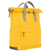 Roka Yellow Canfield B Medium Recycled Nylon Backpack