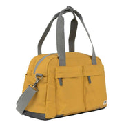 Roka Yellow Gatwick Small Recycled Canvas Duffle Bag