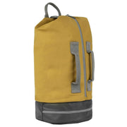 Roka Yellow Heathrow Large Recycled Canvas Duffle Bag