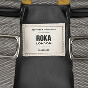 Roka Yellow Heathrow Large Recycled Canvas Duffle Bag