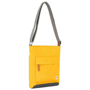 Roka Yellow Kennington B Medium Recycled Nylon Crossbody Bag