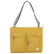 Roka Yellow Moorgate M Medium Recycled Nylon Crossbody Bag