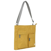 Roka Yellow Moorgate M Medium Recycled Nylon Crossbody Bag