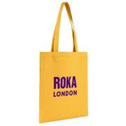 Roka Yellow Notting Hill Small Tote Bag