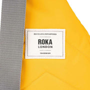 Roka Yellow Willesden B Large Recycled Nylon Scooter Bag