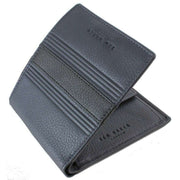 Ted Baker Navy Evon Striped Bifold Coin Wallet