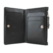 Vivienne Westwood Black Nappa Slim Flap Card Holder