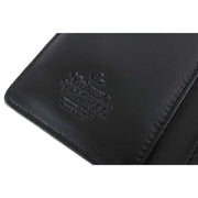 Vivienne Westwood Black Nappa Slim Flap Card Holder