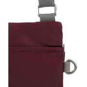 Roka Burgundy Chelsea Sustainable Nylon Pocket Sling Bag